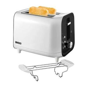 Prajitor de paine Unold Shine White U38410, 800 W, 6 Trepte de prajire (Alb) imagine