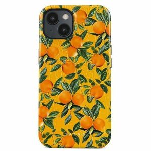 Husa Burga Dual Layer Orange Lemonade compatibila cu iPhone 15 Plus imagine