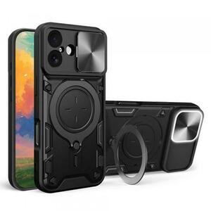 Husa pentru Apple iPhone 17, Techsuit, CamGuard Pro, Neagra imagine