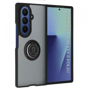 Husa Techsuit Glinth pentru Samsung Galaxy Z Fold 7, F966 (Negru) imagine