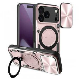 Husa pentru Apple iPhone 17 Pro, Techsuit, CamGuard Pro, Roz Aurie imagine