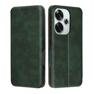 Husa pentru Xiaomi Poco F6, Techsuit, Safe Wallet Plus, Verde imagine