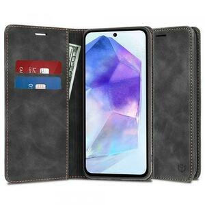 Husa pentru Samsung Galaxy A55 5G A556, Techsuit, Confy, Neagra imagine