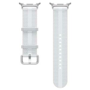 Curea Smartwatch Samsung Athleisure Band ET-SOL32SWEGEU pentru Galaxy Watch8, Small/Medium (Alb) imagine
