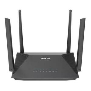 Router wireless ASUS Gigabit RT-AX52 PRO, Dual-Band, WiFi 6 (Negru) imagine