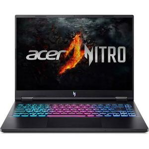 Laptop Gaming Acer Nitro 14 AN14-41 (Procesor AMD Ryzen™ 7 8845HS (16M Cache, up to 5.1 GHz) 14inch WQXGA IPS 120Hz, 32GB LPDDR5X, 1TB SSD, GeForce RTX 4060 @8GB, Negru) imagine