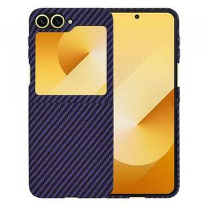 Husa Techsuit Carbonite FiberShell pentru Samsung Galaxy Z Flip6 F741, Mov imagine
