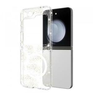 Husa Techsuit SparkleSkin MagSafe pentru Samsung Galaxy Z Flip5 F731, Transparenta imagine
