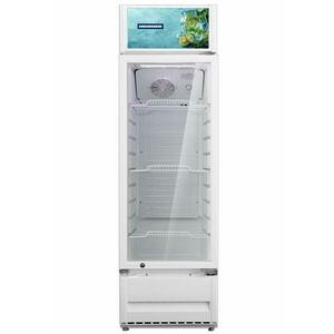 Vitrina frigorifica HEINNER HSC-M213WHB, 213 l, Clasa B, 204 sticle (330 ml), Lumina LED, 3 rafturi, H 174.7 cm (Alb) imagine