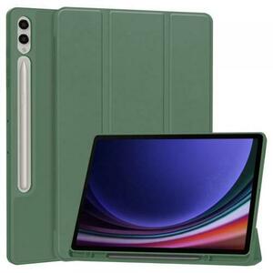 Husa Techsuit Flex Trifold pentru Samsung Galaxy Tab S10+ / Tab S9 FE+ / Tab S9+ (Verde) imagine