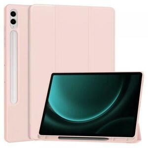 Husa Techsuit Flex Trifold pentru Samsung Galaxy Tab S10+ / Tab S9 FE+ / Tab S9+ (Roz) imagine