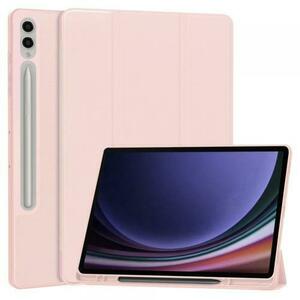 Husa Techsuit Flex Trifold pentru Samsung Galaxy Tab S10+ / Tab S9+ (Roz) imagine