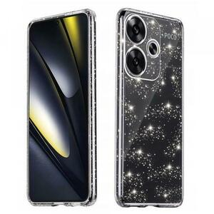 Husa pentru Xiaomi Poco F6, Techsuit, SparkleSkin, Transparenta imagine
