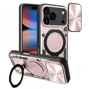 Husa pentru Apple iPhone 17 Pro Max, Techsuit, CamGuard Pro, Roz Aurie imagine