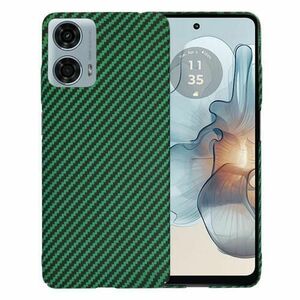 Husa pentru Motorola Moto G24 Power, Techsuit, Carbonite FiberShell, Verde imagine