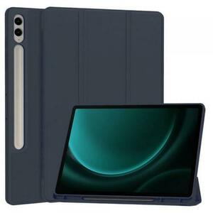 Husa Techsuit Flex Trifold pentru Samsung Galaxy Tab S9 FE+ (Albastru) imagine
