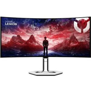 Monitor Gaming OLED Lenovo 34inch 34WD-10, WQHD (3440 x 1440), HDMI, DisplayPort, Ecran curbat, Boxe, 240 Hz, 0.03 ms (Alb) imagine