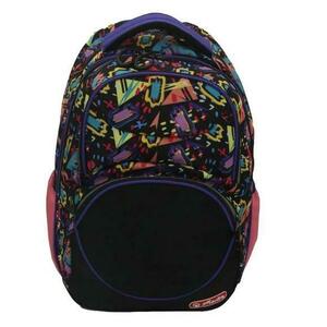 Rucsac Herlitz Zipper Cube, dimensiune 43 x 29 x 22 cm, motiv Comic Shape imagine