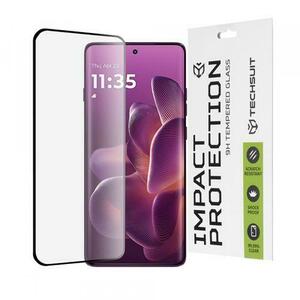 Folie de protectie Ecran Techsuit pentru Motorola Edge 60 Pro, Sticla Securizata, Full Glue, 111D, Neagra imagine