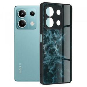 Husa pentru Xiaomi Redmi Note 13 5G, Techsuit, Glaze, Albastra imagine