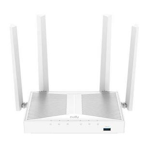 Router Wireless Cudy WR1300S, AC1200, Dual-Band, 300 + 867 Mbps, USB 3.0 (Alb) imagine