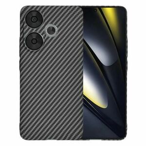 Husa Techsuit Carbonite FiberShell pentru Poco F6, Neagra imagine