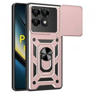 Husa Techsuit CamShield pentru Poco F6 Pro, Roz imagine