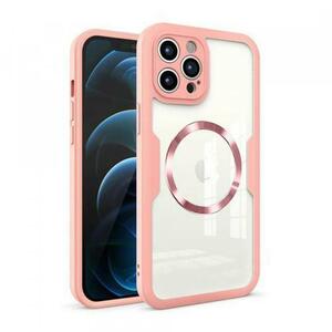 Husa MagSafe pentru Apple iPhone 12 Pro Max, Techsuit, ColorVerse 360, Roz imagine