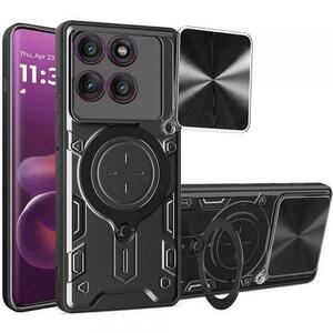 Husa pentru Motorola Edge 60 Pro, Techsuit, CamGuard Pro, Neagra imagine