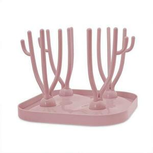 Suport pentru uscarea biberoanelor si accesoriilor Lorelli Blush Pink imagine