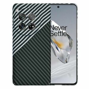 Husa pentru OnePlus 12, Techsuit, Carbonite FiberShell, Gri imagine