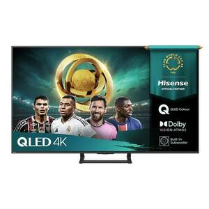 Televizor QLED Hisense 127 cm (50inch) 50A7Q, Ultra HD 4K, Smart TV, WiFi, CI+ imagine