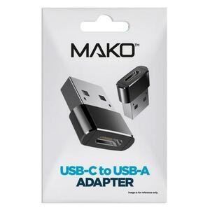 Adaptor Mako MAAD0001, USB-C la USB-A 2.0, Negru imagine