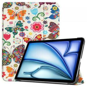 Husa pentru Apple iPad Air 13 (2025) / Air 13 (2024), Techsuit, FoldPro Butterfly (Multicolor) imagine