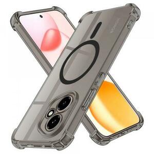 Husa Techsuit Shockproof Clear MagSafe pentru Google Pixel 9 Pro, Neagra imagine