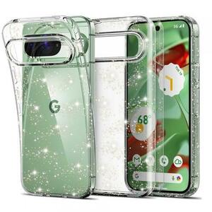 Husa Techsuit SparkleSkin pentru Google Pixel 9, Transparenta imagine