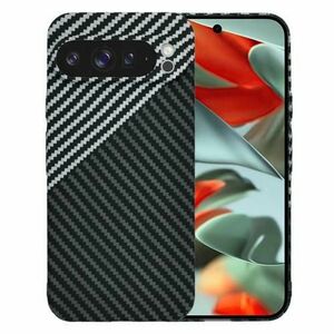 Husa Techsuit Carbonite FiberShell pentru Google Pixel 9 Pro XL, Gri imagine