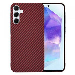 Husa pentru Samsung Galaxy A55 5G A556, Techsuit, Carbonite FiberShell, Rosie imagine