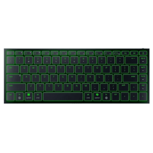 Tastatura Gaming Wireless Razer Joro, Bluetooth/USB-C, Razer Chroma RGB, Ultra Low-Profile, Layout US (Verde) imagine