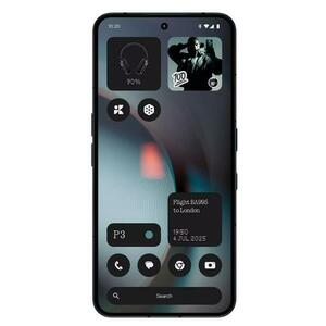 Telefon Mobil Nothing Phone 3, Procesor Qualcomm SM8735 Snapdragon 8s Gen 4, OLED Capacitive Touchscreen 6.67inch, 12GB RAM, 256GB Flash, Camera Tripla 50+50+50MP, Wi-Fi, 5G, Dual Sim, Android (Negru) imagine