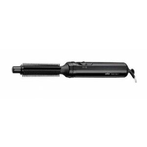 Perie cu aer cald Braun Satin-Hair 1 AS 110, 200 W, 2 Trepte, Perie 18 mm (Negru) imagine