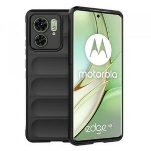 Husa pentru Motorola Edge (2023) / Edge 40, Techsuit, Magic Shield, Neagra imagine