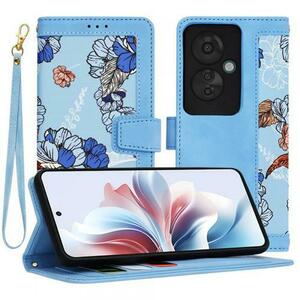Husa pentru Oppo Reno11 F, Techsuit, FlipCraft, Bleu imagine