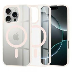 Husa MagSafe pentru Apple iPhone 16 Pro, Techsuit, Pro, Roz imagine