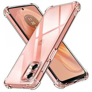 Husa pentru Motorola Moto G04s / E14 / G04 / G24, Techsuit, Shockproof Clear, Transparenta imagine