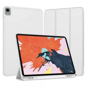 Husa pentru Apple iPad Pro 12.9 (2022) / Pro 12.9 (2021) / Pro 12.9 (2020) / Pro 12.9 (2018) Techsuit Flex Trifold (Gri) imagine