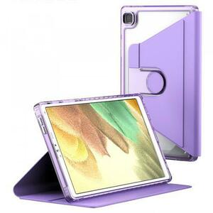 Husa pentru Samsung Galaxy Tab A7 Lite Techsuit Crystal Vision (Mov) imagine