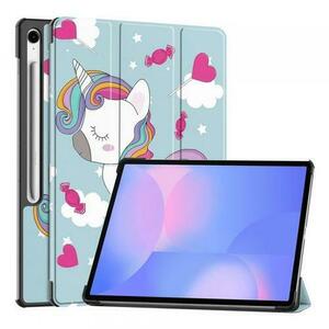 Husa pentru Samsung Galaxy Tab S10 FE+ Techsuit FoldPro Unicorn (Multicolor) imagine