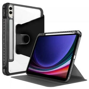 Husa pentru Samsung Galaxy Tab S10+ / Tab S9 FE+ / Tab S9+, Techsuit, Crystal Vision (Negru) imagine