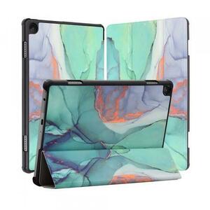 Husa pentru Lenovo Tab M10 Gen 3, Techsuit, FoldPro Green Time (Multicolor) imagine